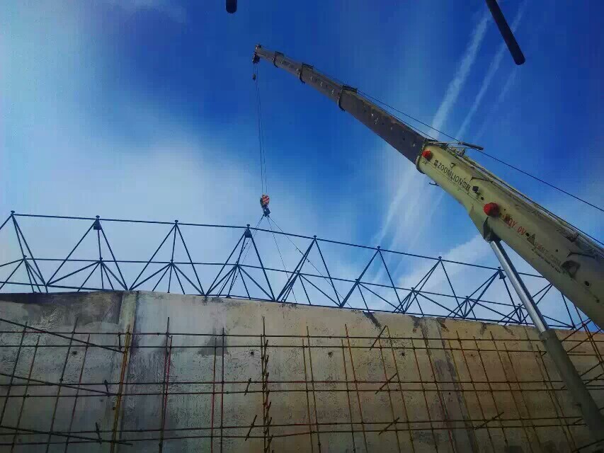 庆阳食堂网架结构工程